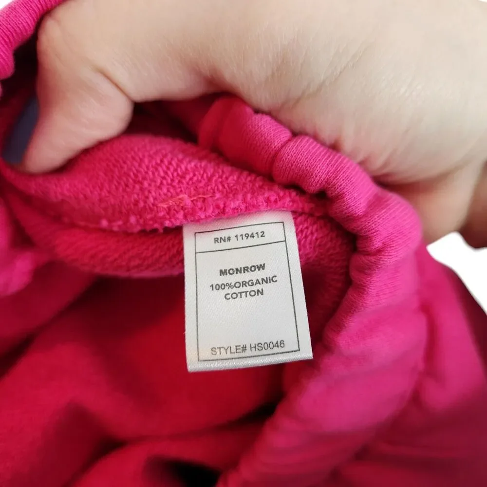 MONROW Skirt Womens Small Pink Pleated Tennis Skirt Pull‎ On Mini Soft Flounce